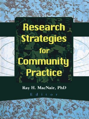 cover image of Research Strategies for Community Practice